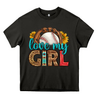 Asphalt love my girl baseball Heavy Core Tee - HRA Design Shop