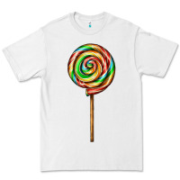 White rainbow lollipop Premium Tee - AdoDesignShop