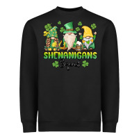 Black shenanigans squad gnomes st. patricks day Heavyweight Sweatshirt - MaliasSmallBusiness