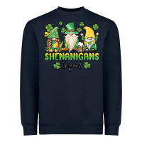 Navy shenanigans squad gnomes st. patricks day Heavyweight Sweatshirt - MaliasSmallBusiness