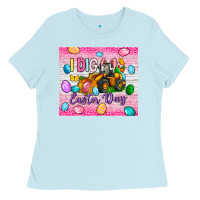 Baby Blue I dig Easter Day 20oz tumbler Ladies Tee - Neo Western