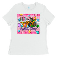 White I dig Easter Day 20oz tumbler Ladies Tee - Neo Western