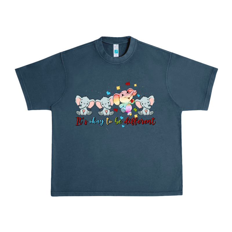 It's Okay To Be Different Urban Heavy Tee by MaliasSmallBusiness | Teevron