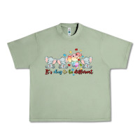 Oil Green it's okay to be different Urban Heavy Tee - MaliasSmallBusiness