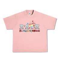 Salmon it's okay to be different Urban Heavy Tee - MaliasSmallBusiness
