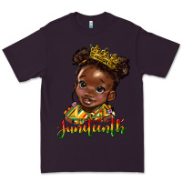 Plum juneteenth black girl Premium Tee - HRA Design Shop