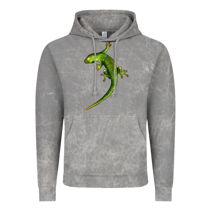 Green Lizard Illustrations Vintage Hoodie by LillyAllenDesigns | Teevron