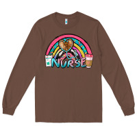 Chestnut nurse rainbow Long Sleeve Tee - NancyCooperArtShop