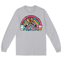 Moon Dust nurse rainbow Long Sleeve Tee - NancyCooperArtShop