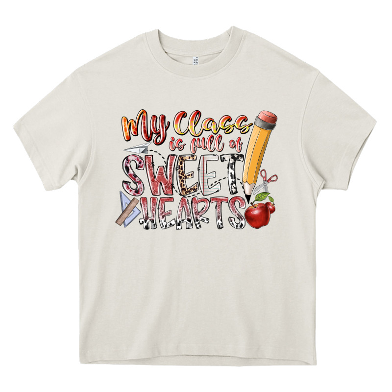 My Class Is Full Of Sweet Hearts Heavy Core Tee by RacoonDesign | Teevron