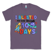 Lavender i blasted my way through 100 days Classic Tee - MaliasSmallBusiness