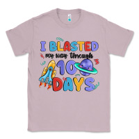 Lilac i blasted my way through 100 days Classic Tee - MaliasSmallBusiness