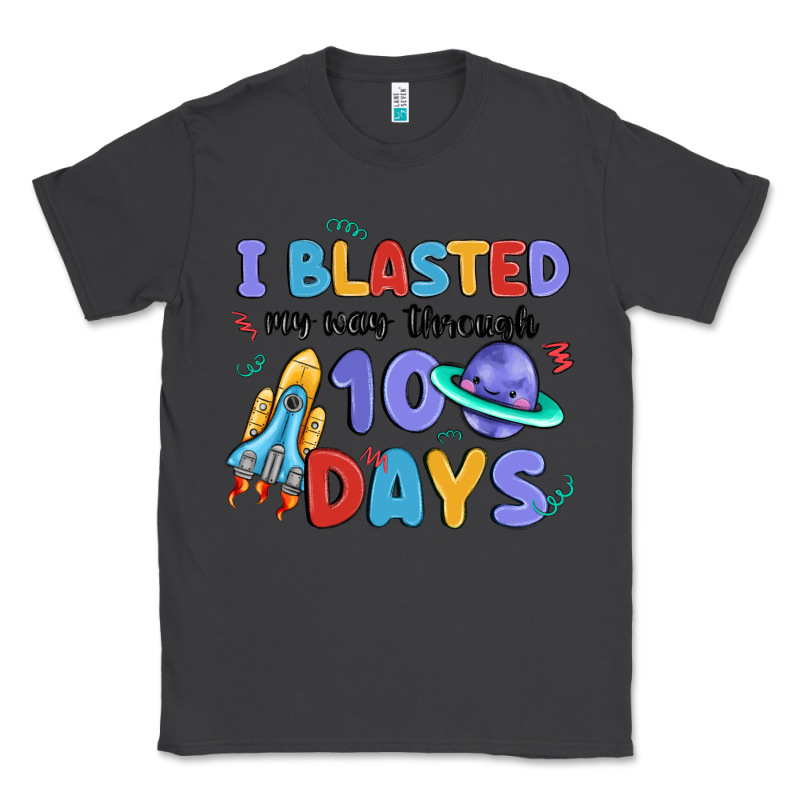 I Blasted My Way Through 100 Days Classic Tee by MaliasSmallBusiness | Teevron