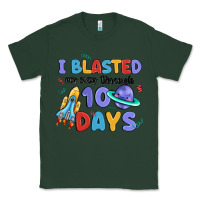 Sports Green i blasted my way through 100 days Classic Tee - MaliasSmallBusiness