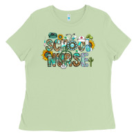 Matcha school nurse Ladies Tee - CowhideDigitalArt