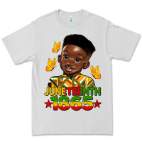 Dove Grey juneteenth 1865 black boy Premium Tee - HRA Design Shop