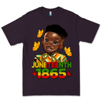 Plum juneteenth 1865 black boy Premium Tee - HRA Design Shop