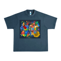 Midnight Navy autism awareness Urban Heavy Tee - MaliasSmallBusiness