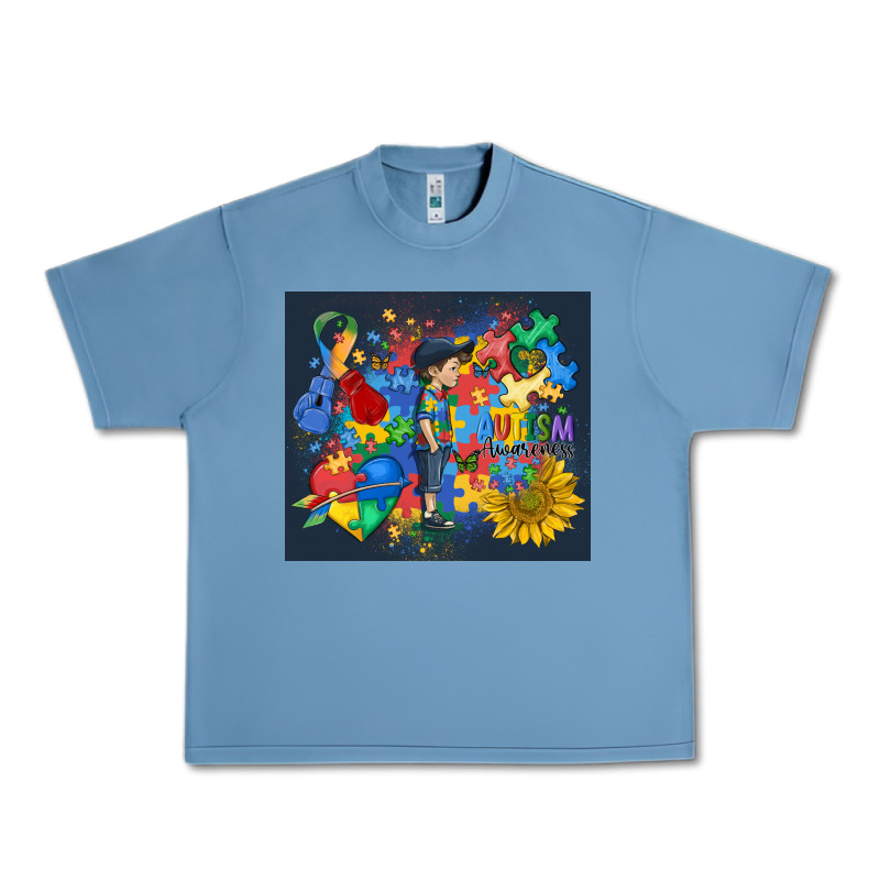 Autism Awareness Urban Heavy Tee by MaliasSmallBusiness | Teevron