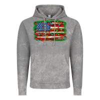 Cloud Rock Christmas american flag Vintage Hoodie - NancyCooperArtShop