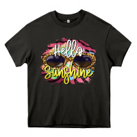 Asphalt hello sunshine Heavy Core Tee - BarkalooDesign