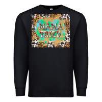 Black mama tried with leopard and cowhide tumbler tbs Premium Sweatshirt - TumblerDesignByShophia
