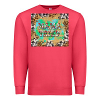 Cardinal mama tried with leopard and cowhide tumbler tbs Premium Sweatshirt - TumblerDesignByShophia