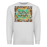 Dove Grey mama tried with leopard and cowhide tumbler tbs Premium Sweatshirt - TumblerDesignByShophia