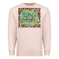 Pale Pink mama tried with leopard and cowhide tumbler tbs Premium Sweatshirt - TumblerDesignByShophia
