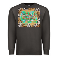 Smoke mama tried with leopard and cowhide tumbler tbs Premium Sweatshirt - TumblerDesignByShophia