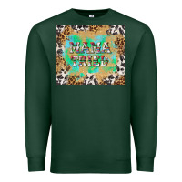 Sports Green mama tried with leopard and cowhide tumbler tbs Premium Sweatshirt - TumblerDesignByShophia