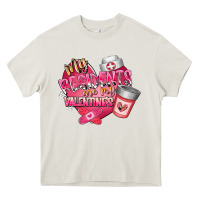 Cream my residents are my valentine Heavy Core Tee - RacoonDesign