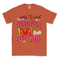 Copper my teacher survived 100 days of me Classic Tee - MaliasSmallBusiness