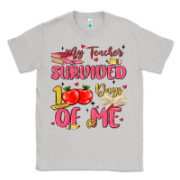 Moon Dust my teacher survived 100 days of me Classic Tee - MaliasSmallBusiness