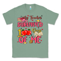 Sage my teacher survived 100 days of me Classic Tee - MaliasSmallBusiness