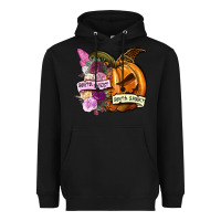 Black Sorta sweet sorta spooky Heavyweight Hoodie - NancyCooperArtShop