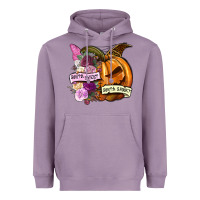 Lavender Sorta sweet sorta spooky Heavyweight Hoodie - NancyCooperArtShop