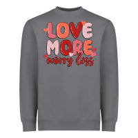 Storm love more worry less Heavyweight Sweatshirt - MaliasSmallBusiness