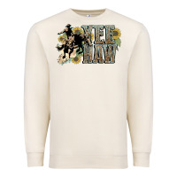 Sandshell Yee haw Cowboy western Premium Sweatshirt - HowdyJamesFarm