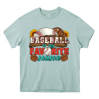 Baseball Is My Favorite Season Heavy Core Tee | Teevron