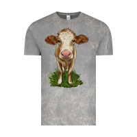 Cloud Rock simmental heifer Vintage Tee - LillyAllenDesigns