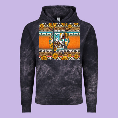 Sunflowers Hexagon Frame Mama Vintage Hoodie Designed By Jasminsmagicworld