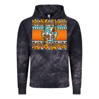 Cloud Black sunflowers hexagon frame mama Vintage Hoodie - Jasminsmagicworld