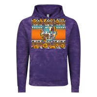 Cloud Purple sunflowers hexagon frame mama Vintage Hoodie - Jasminsmagicworld