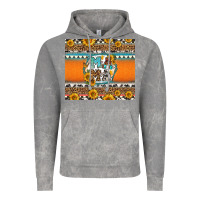Cloud Rock sunflowers hexagon frame mama Vintage Hoodie - Jasminsmagicworld