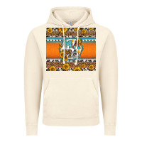 Vintage Artic sunflowers hexagon frame mama Vintage Hoodie - Jasminsmagicworld