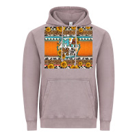 Vintage Zinc sunflowers hexagon frame mama Vintage Hoodie - Jasminsmagicworld