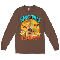 Chestnut naschville music city Long Sleeve Tee - NancyCooperArtShop