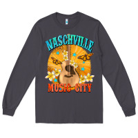 Smoke naschville music city Long Sleeve Tee - NancyCooperArtShop