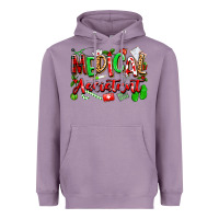 Lavender christmas medical assistant Heavyweight Hoodie - texasbilliewilder